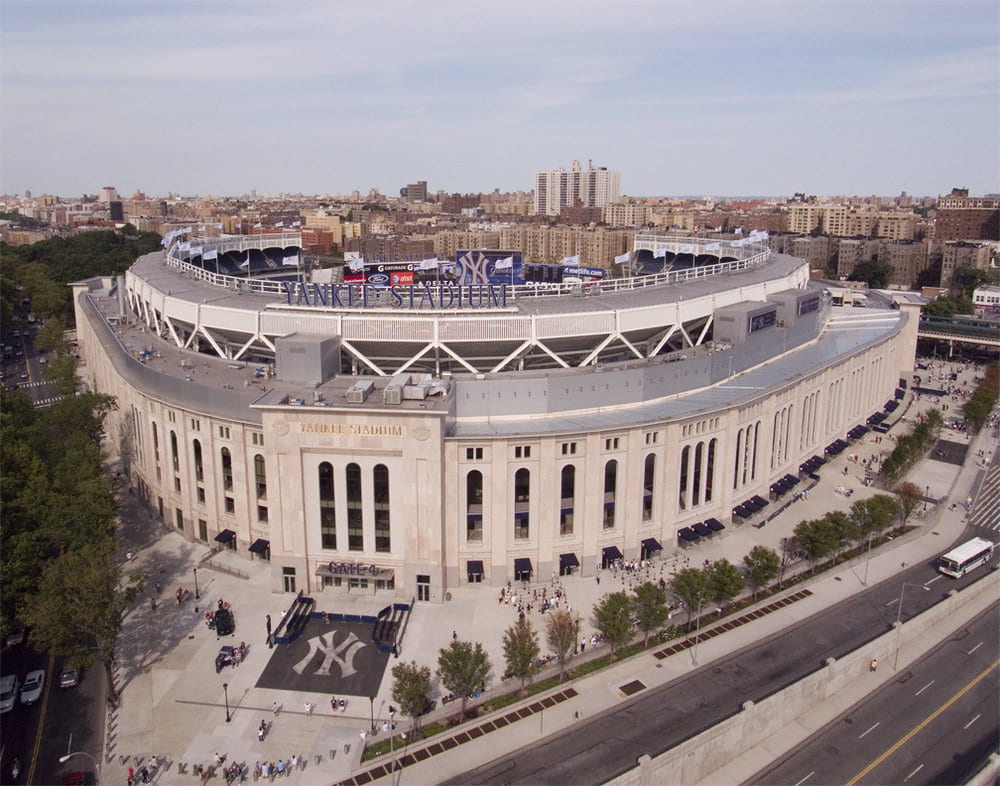 Yankee Stadium outside view